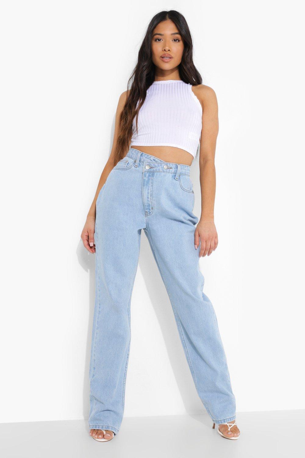 Boohoo shop petite jeans